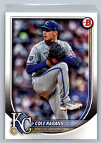 2025 Bowman #40 Cole Ragans Kansas City Royals