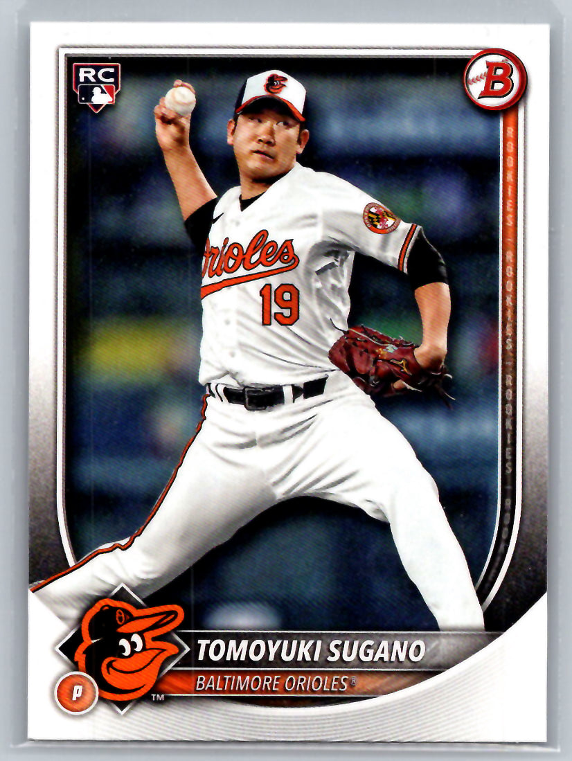 2025 Bowman #41 Tomoyuki Sugano Baltimore Orioles