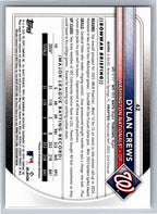 2025 Bowman #42 Dylan Crews Washington Nationals