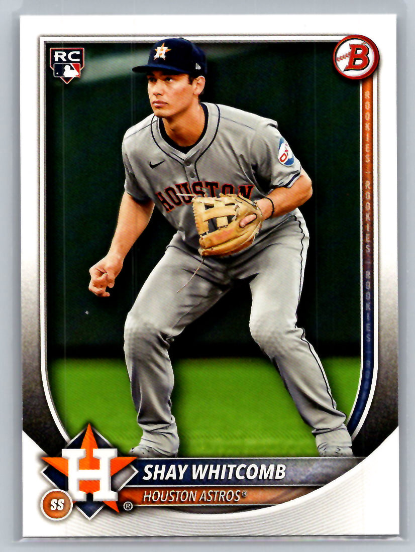 2025 Bowman #47 Shay Whitcomb Houston Astros