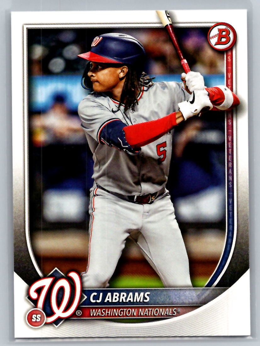 2025 Bowman #49 CJ Abrams Washington Nationals