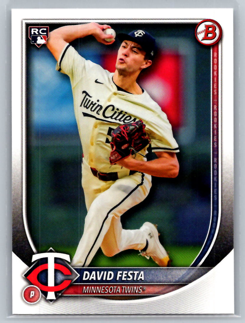 2025 Bowman #54 David Festa Minnesota Twins