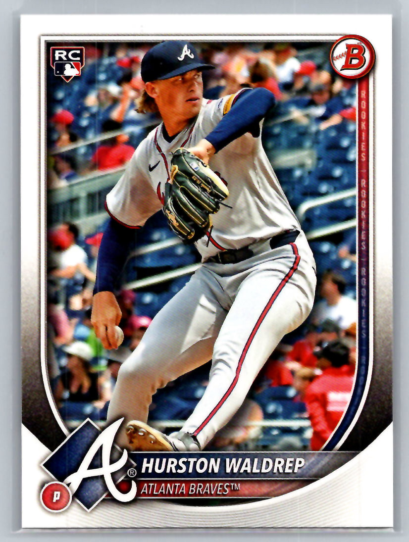 2025 Bowman #61 Hurston Waldrep Atlanta Braves
