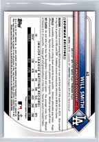 2025 Bowman #62 Will Smith Los Angeles Dodgers