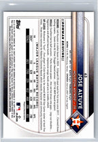 2025 Bowman #63 Jose Altuve Houston Astros
