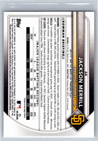 2025 Bowman #64 Jackson Merrill San Diego Padres
