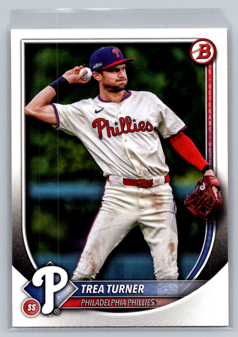 2025 Bowman #65 Trea Turner Philadelphia Phillies