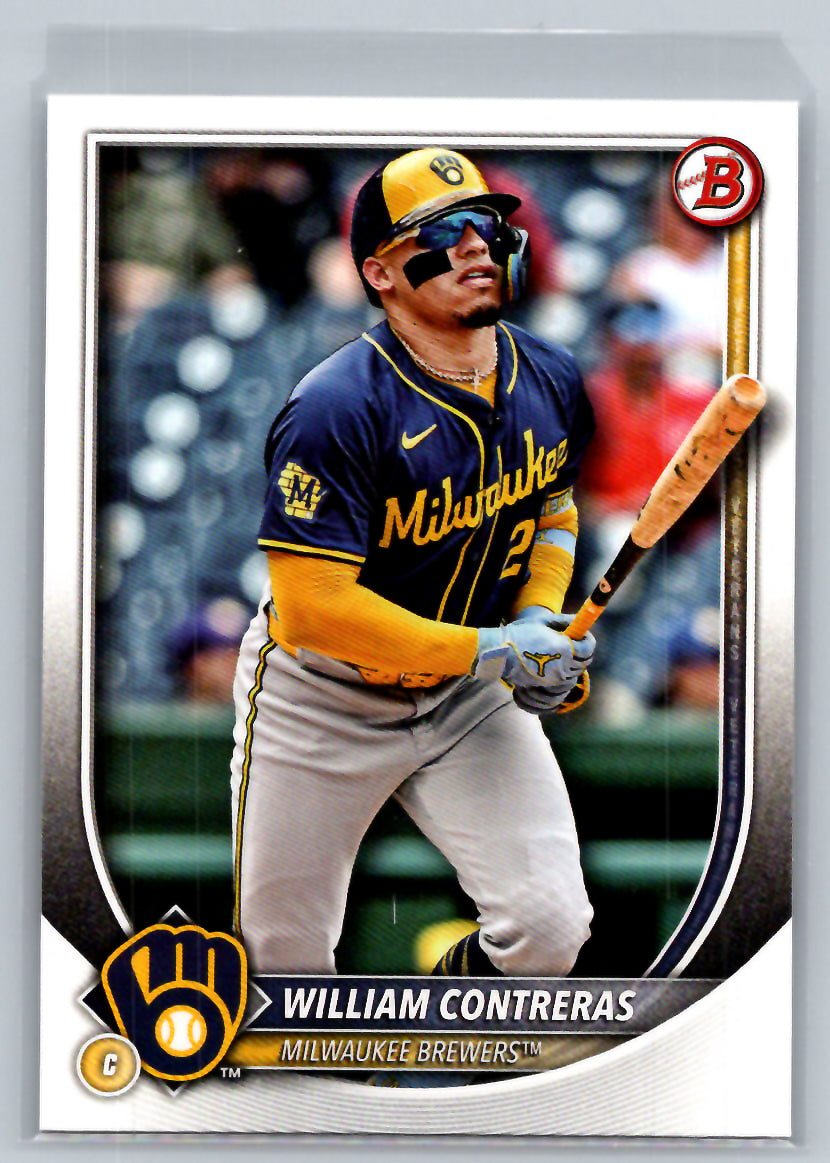 2025 Bowman #70 William Contreras Milwaukee Brewers