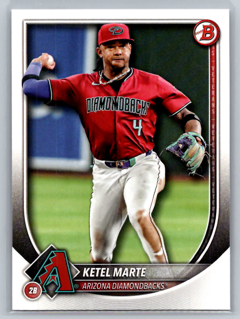 2025 Bowman #76 Ketel Marte Arizona Diamondbacks
