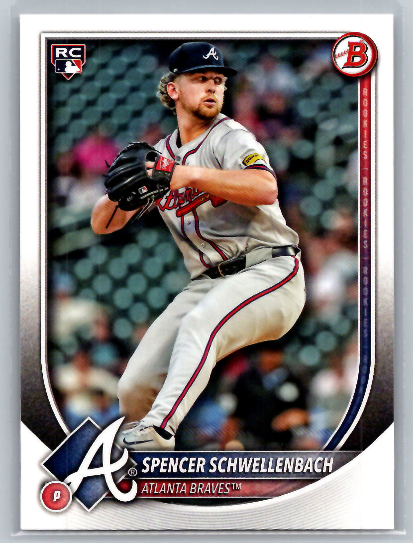 2025 Bowman #78 Spencer Schwellenbach Atlanta Braves
