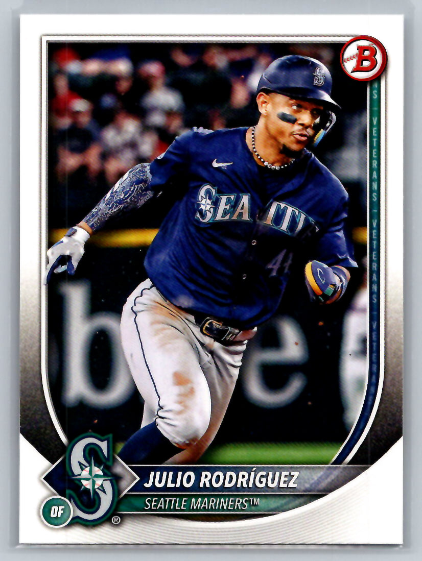 2025 Bowman #79 Julio Rodríguez Seattle Mariners