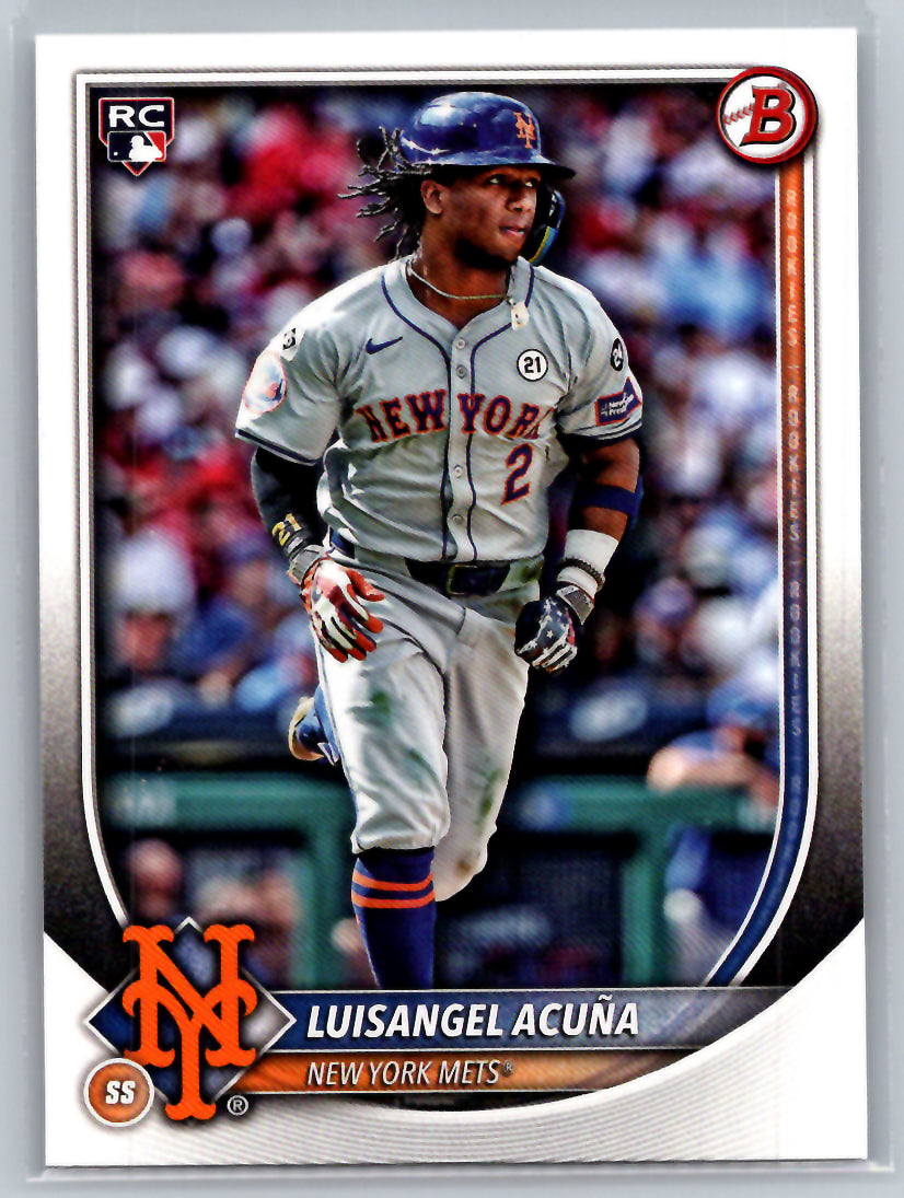 2025 Bowman #83 Luisangel Acuña New York Mets