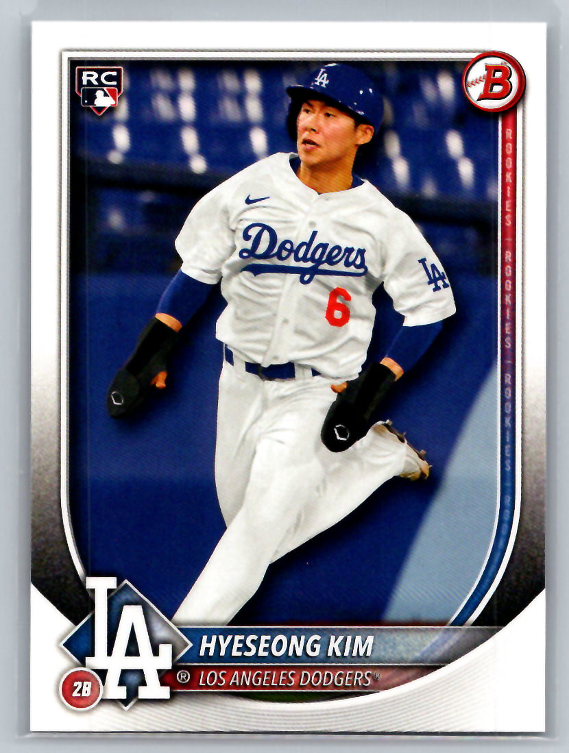 2025 Bowman #91 Hyeseong Kim Los Angeles Dodgers