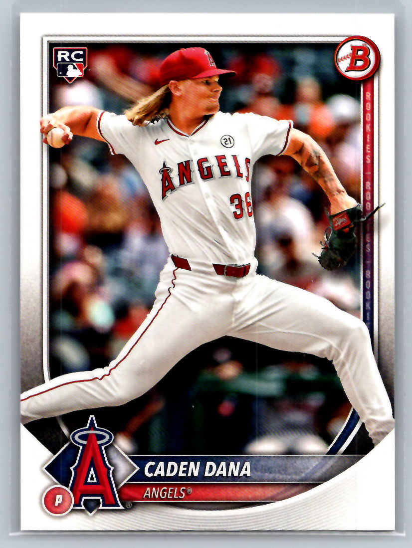 2025 Bowman #94 Caden Dana Los Angeles Angels