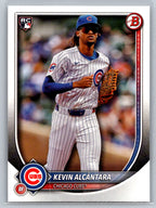 2025 Bowman #95 Kevin Alcántara Chicago Cubs