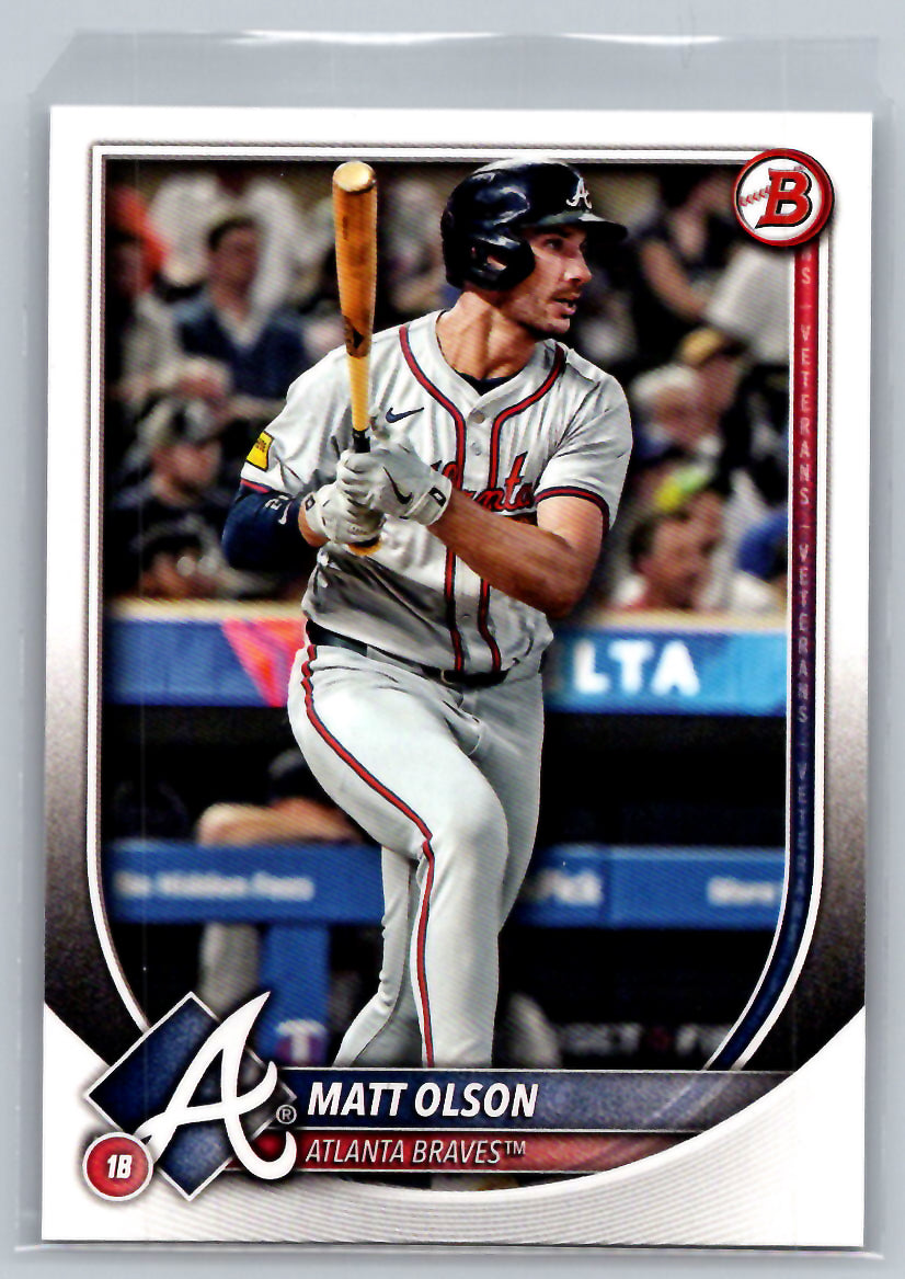 2025 Bowman #98 Matt Olson Atlanta Braves