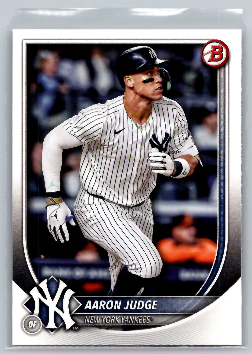 2025 Bowman #99 Aaron Judge New York Yankees
