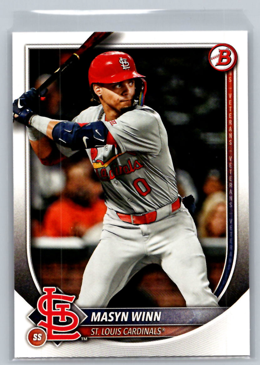 2025 Bowman #100 Masyn Winn St. Louis Cardinals